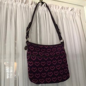 The Sak Purse - Purple with Pink 💜’s
